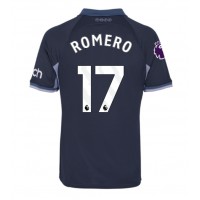 Fotbalové Dres Tottenham Hotspur Cristian Romero #17 Venkovní 2023-24 Krátký Rukáv